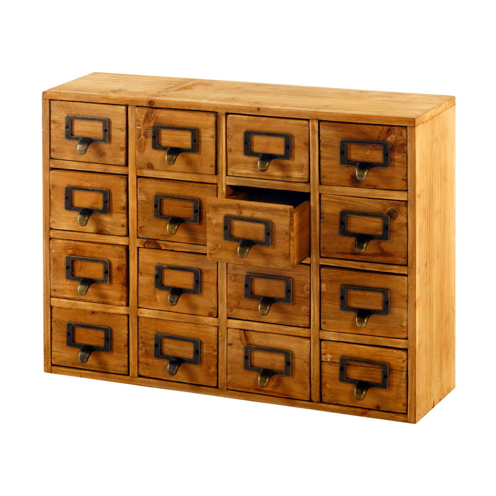 Storage Drawers (16 drawers) 35 x 15 x 46.5cm